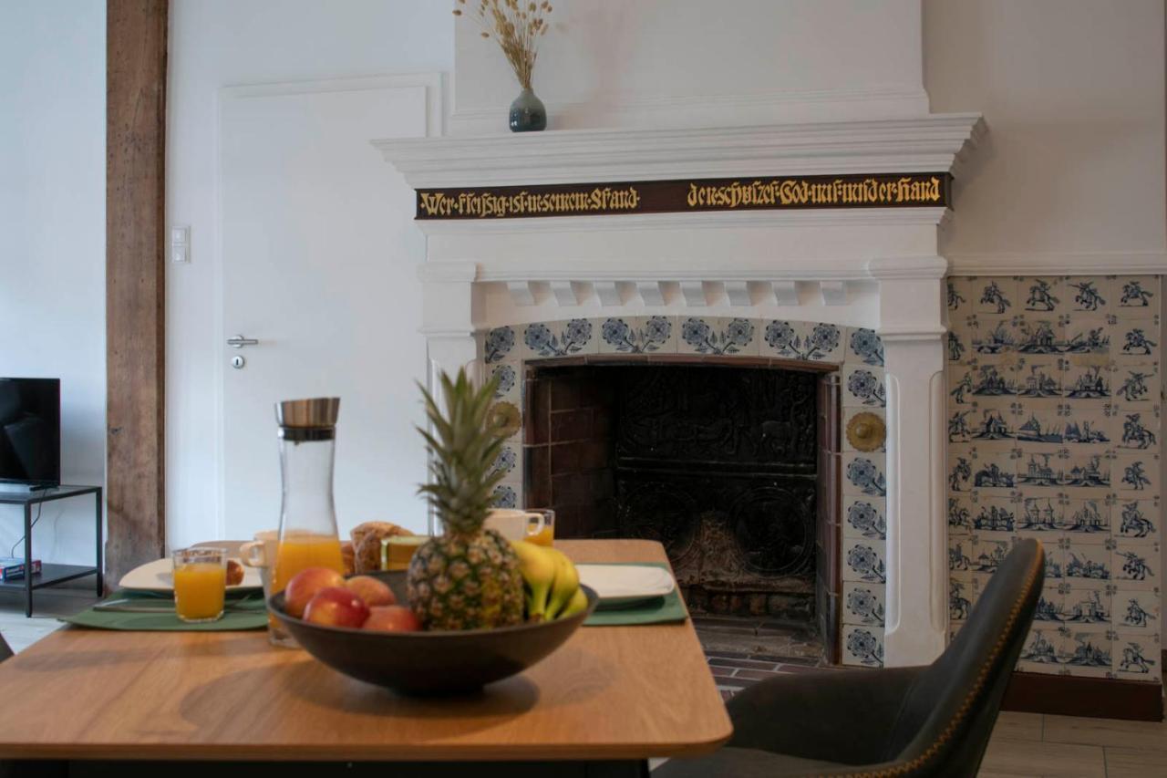 Weberhof Ferienapartments In Rostrup Am Westufer Des Zwischenahner Meers 巴德茨维什安 外观 照片